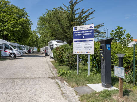 Aire de stationnement pour camping-cars à Saint-Martin-de-Ré