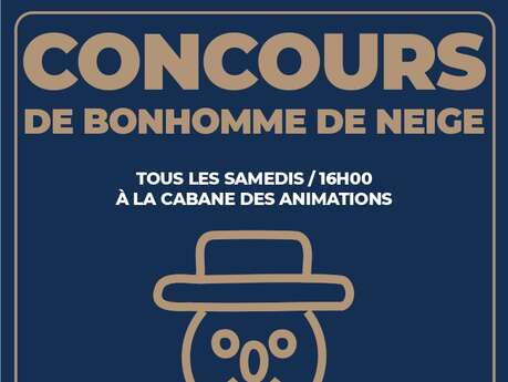 Concours de Bonhomme de neige à Ax 3 Domaines