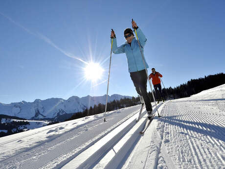 Individual cross-country skiing course