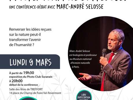 Conférence-débat "Nature, humanité et préjugés" Marc-André SELOSSE