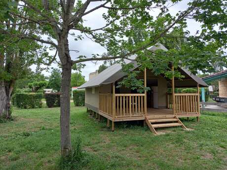 Tentes Lodges au Camping Lomagnol