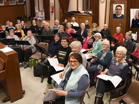Concert de la Chorale de Samoëns, avec la participation des AMA