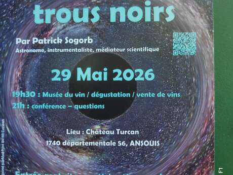 Mystérieux trous noirs au Château Turcan à Ansouis