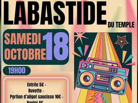 Soirée années 80' 90' 2000'