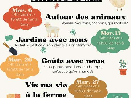 Ateliers de Mai  - La Ferme des Petites Mains