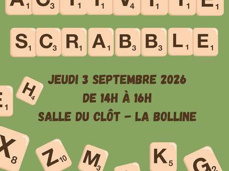 Scrabble at the Valdeblore Media Center