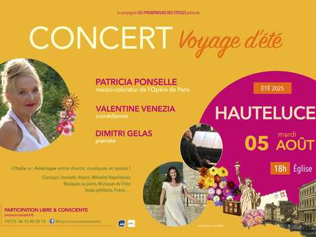 Concert voyage d'été - église d'Hauteluce