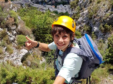 Via ferrata con guida - La Voie du Château - Jordi Le Martelot