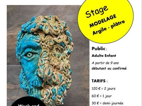 Stage artistique à L'Atelier du Four de la Terre