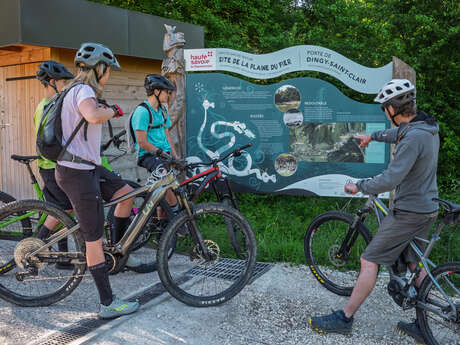 La Plaine du Fier rive Gauche - itinéraire VTT Cross-Country n°35RG