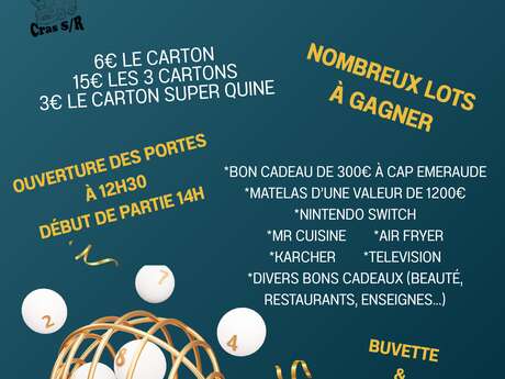 Quine Loto APE Cras sur Reyssouze