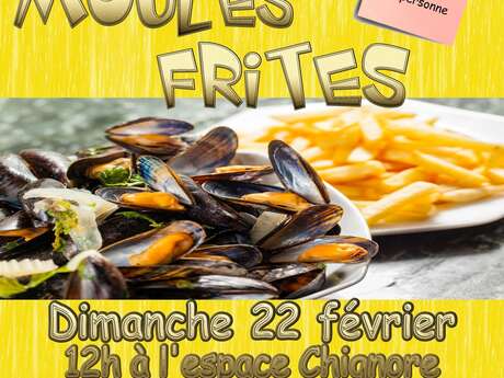 Repas Moules Frites