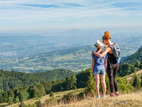 La Croix des bergers depuis Crolles-Le Revard