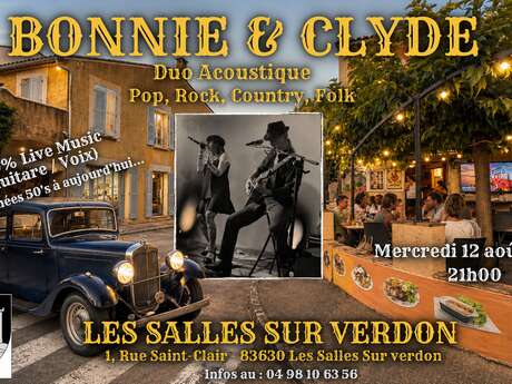 Concert de "Bonnie and Clyde"