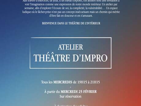 Théâtre d'impro - Atelier adulte