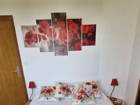 La Table du petit Chef : chambre Coquelicot