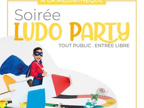 Soirée Ludoparty à la médiathèque