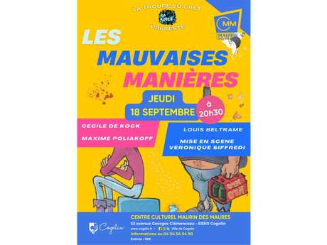 Pièce de théâtre "Les mauvaises manières"