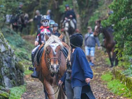 "Christmas Carousel Day at the Haras des Cîmes