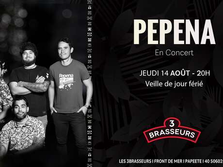Pepena en concert - 3 Brasseurs Tahiti