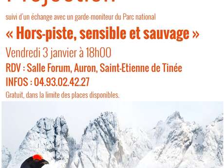 "Hors-piste, sauvage et sensible"