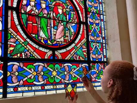Visite-atelier - A la decouverte des vitraux de la basilique de Saint-Denis