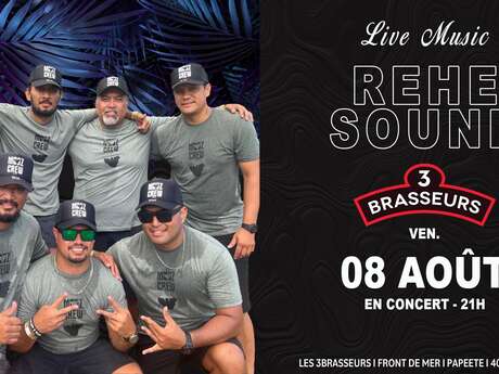 Rehe Sound in concert - 3 Brasseurs Tahiti