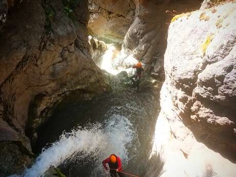 Canyoning sportif - Canyon de Val d'Estrèche avec Écrins Spéléo Canyon