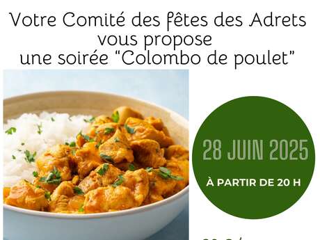Colombo poulet curry