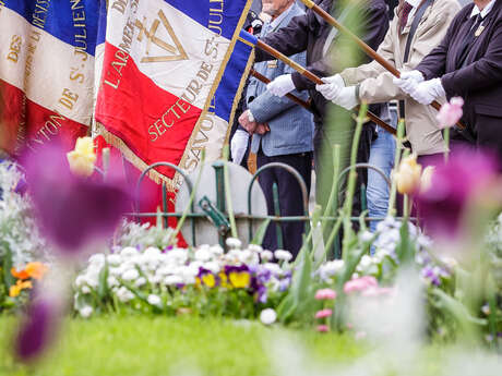 Cérémonie commémorative du 85e anniversaire de l'appel du 18 juin 1940
