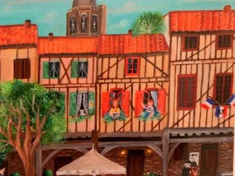 Exposition de peintures naïves