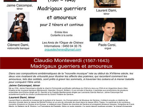 Concert - Claudio Monteverdi