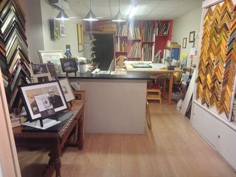 Dans les coulisses de l'encadrement d'art