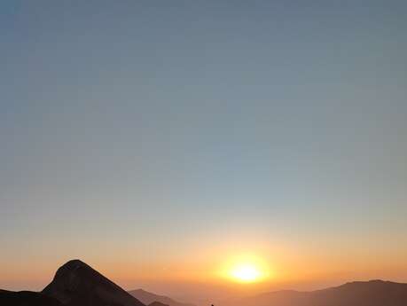 Randonnée accompagnée - Coucher de soleil