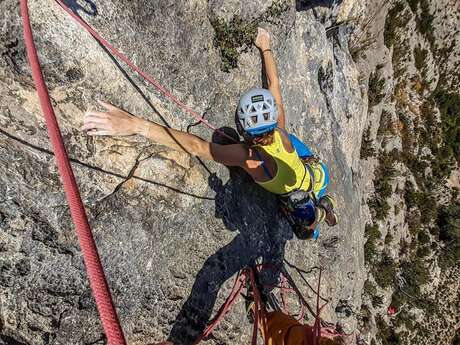 Piton givré - Moniteur d'escalade, Guide de montagne