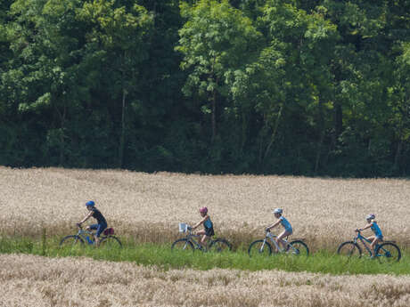 Fietsparcours: Circuit du Bas Chablais