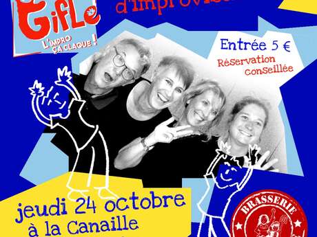 Cabaret à La Canaille - Théâtre d'impro