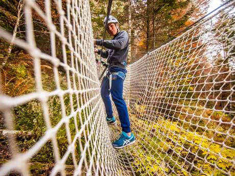 Amusez-vous dans un parc d’aventures de montagne