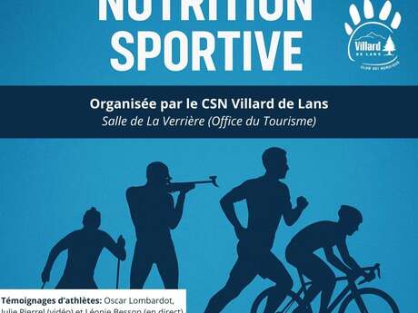Conférence Nutrition Sportive