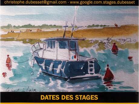 Stage Aquarelle - Île de Ré