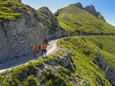 Randonnée VTT(AE) Col des Seigneurs - Le Rédempteur Haute Route du Sel Menton Riviera & Merveilles