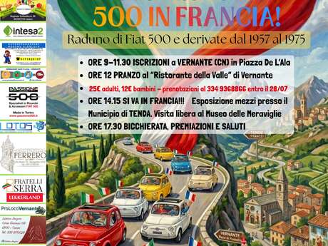 Rassemblement de fiat 500