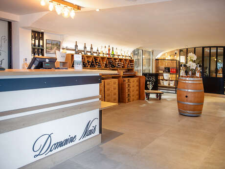 Dégustation au  Domaine Naïs