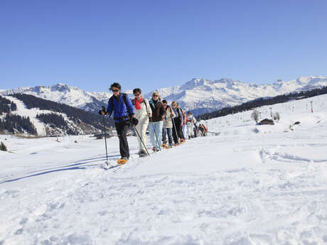 Snowshoeing itinerary - Mont Bisanne