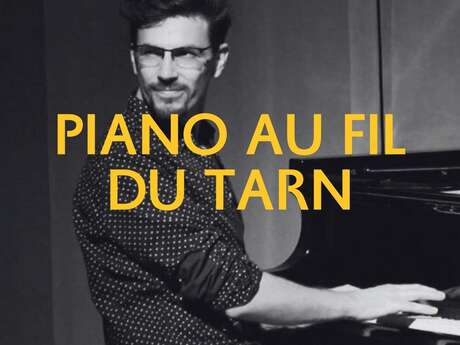 Piano along the Tarn River