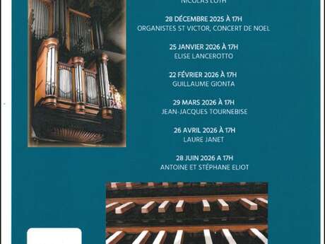 Les Heures d'orgue de Saint-Victor