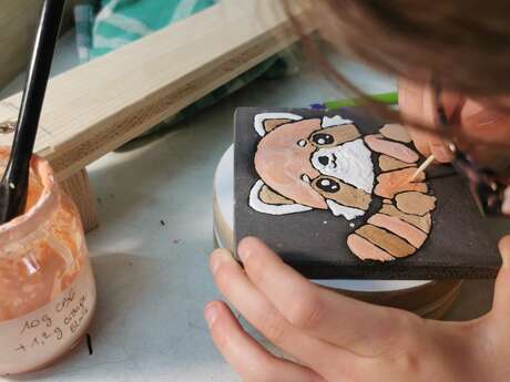 Initiation à la lave émaillée de Volvic