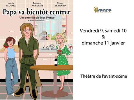 Théâtre : « Papa va bientôt rentrer »