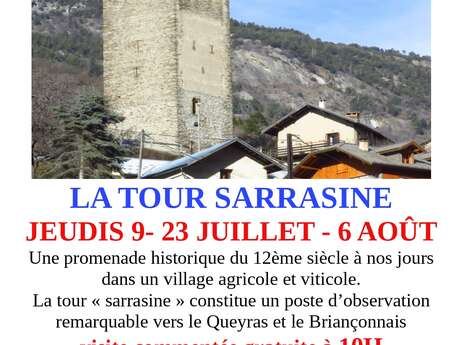 Visites du Pays Guillestrin : Saint Clément et la tour Sarrasine