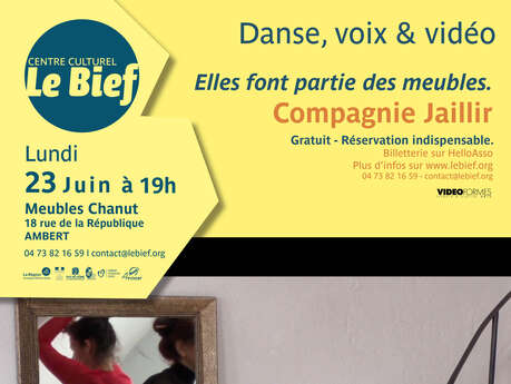 Spectacle "Elles font partie des meubles"
